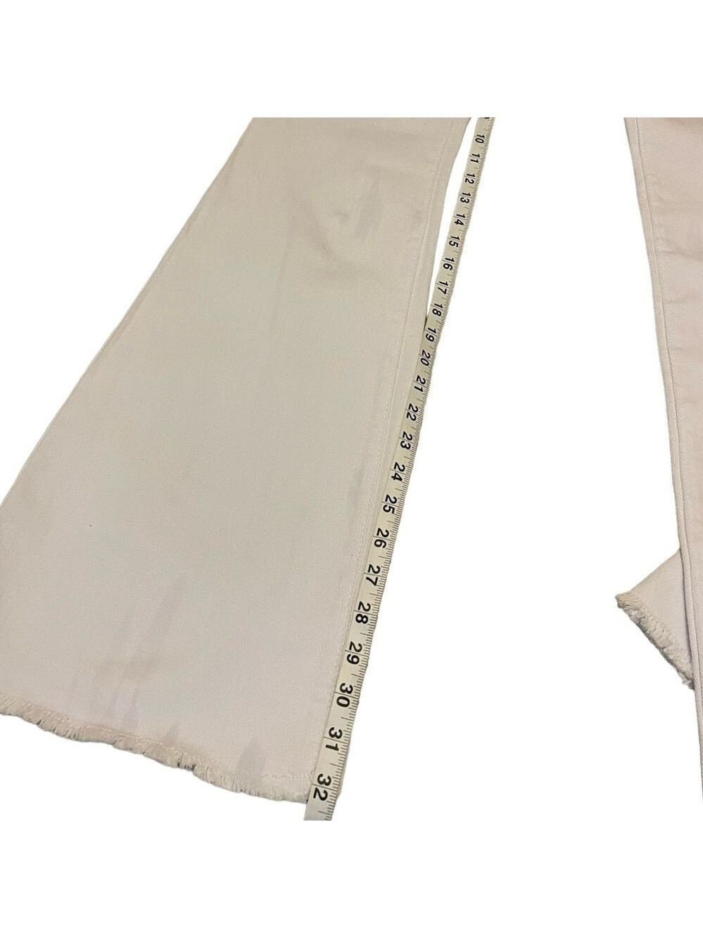 Women's White Flared Jeans Size 30 - Picture 6 of 8